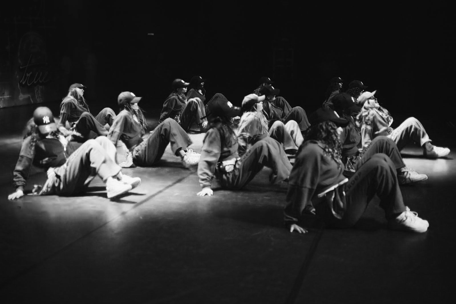 Danseres tijdens een dancehallles